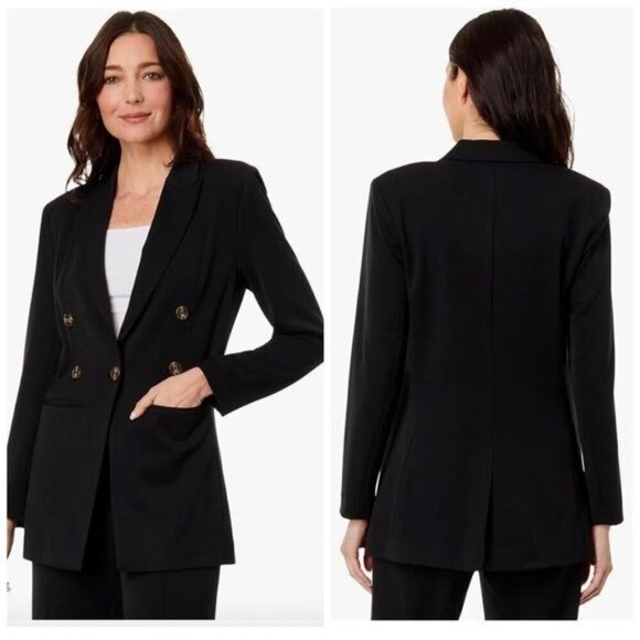 NIC+ZOE Women's The Avenue Blazer Black Size 18 - Picture 1 of 12